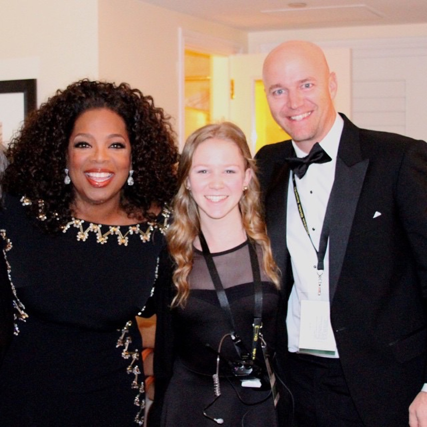 Ian with Oprah
